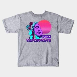 AESTHETIC VAPORWAVE V.3 Kids T-Shirt